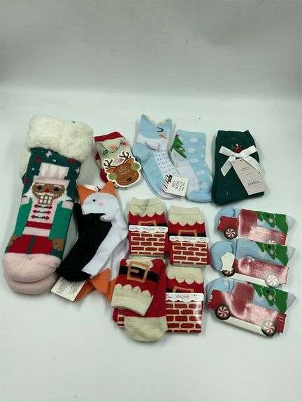 Assorted Holiday Socks - Toddler/Children's Sizes image