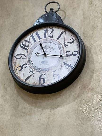 Decorative Wall Clock with London Theme image