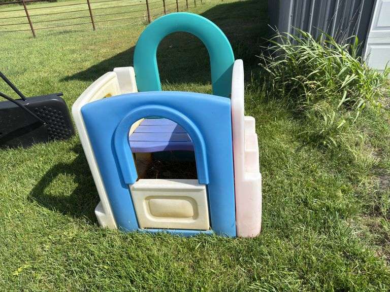 Kids Kangaroo Climber Playhouse with Slide image