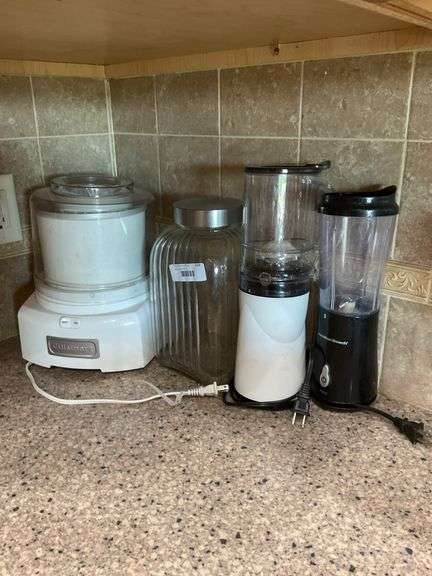 Kitchen Appliances - Cuisinart Ice Cream Maker, Blenders, Glass Jar image