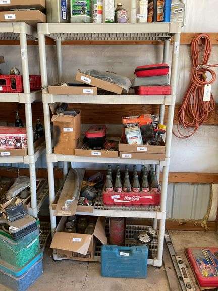 Plastic Shelving Unit (3' x 1-1/2' x 6'), no contents image