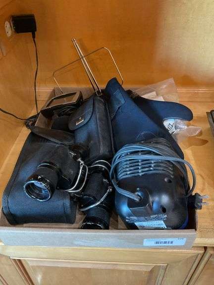 Mixed Lot: Binoculars, Lasko Heater, and More image