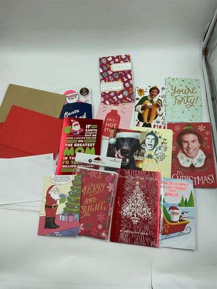 Mixed Lot of Greeting Cards - Christmas, Birthday, and More image