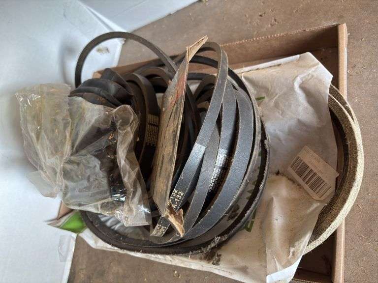 Box of Assorted Belts - Hi-Run, A-132, and More! image
