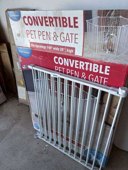Carlson Convertible Pet Pen & Gate image