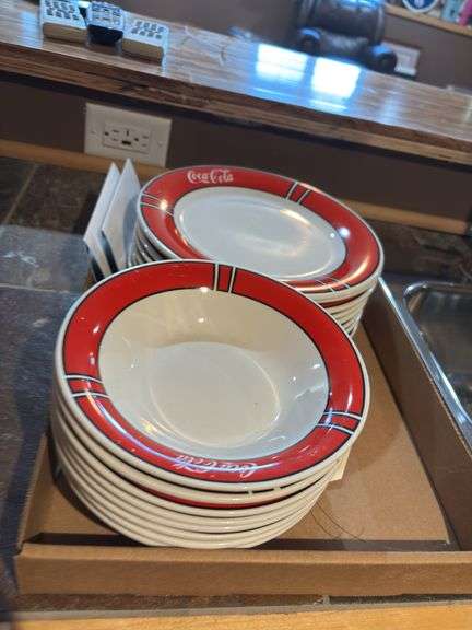 Coca-Cola Dinnerware Set - Plates and Bowls image