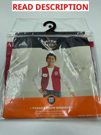 Target Team Member Kids' Costume Vest