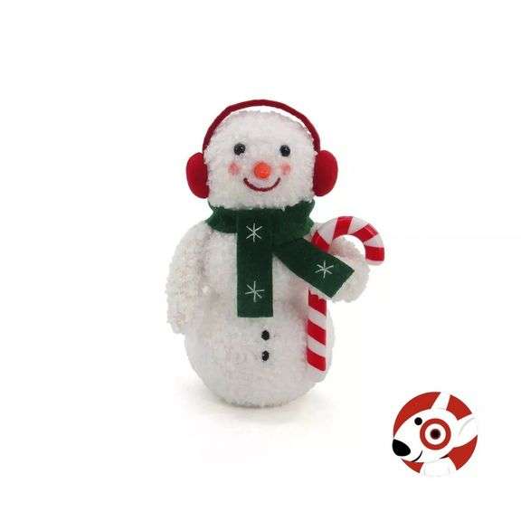 Set of 2 Plush Holiday Snowman Figures - Target image