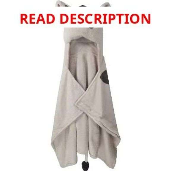 Hooded Animal Blanket - Wild Boar Style