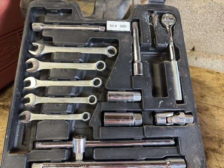Socket and Wrench Set in Case image