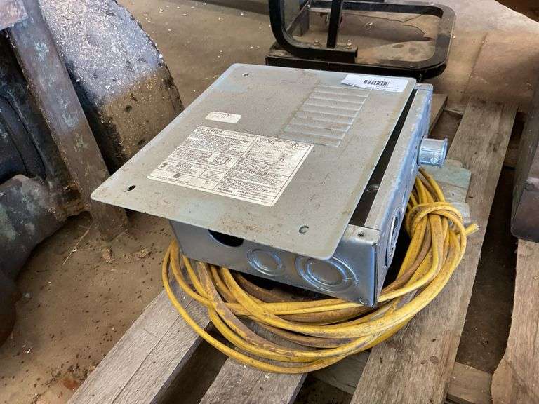 GE TL412CP Electrical Panel Enclosure with Wiring image