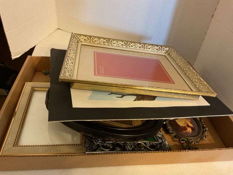 Collection of Picture Frames and Owl Art image