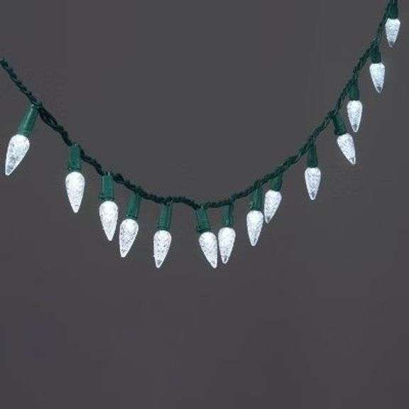 Four Boxes of Wondershop LED Faceted C6 String Lights image