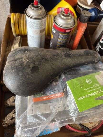 Mixed Lot of Tools and Spray Paint image