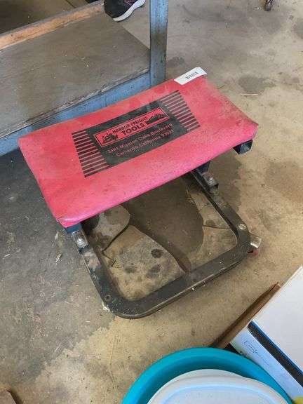 Harbor Freight Rolling Creeper Seat image