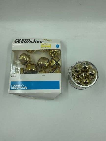 Room Essentials Gold Ornament Filler Set image
