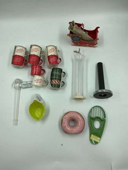 Assorted Household Items: Mugs, Decor, and More