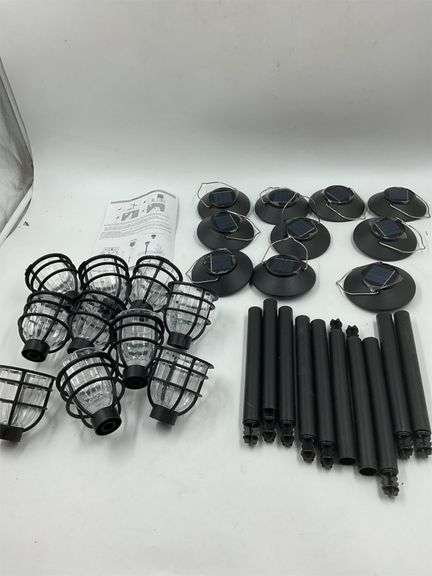 (10) solar lights