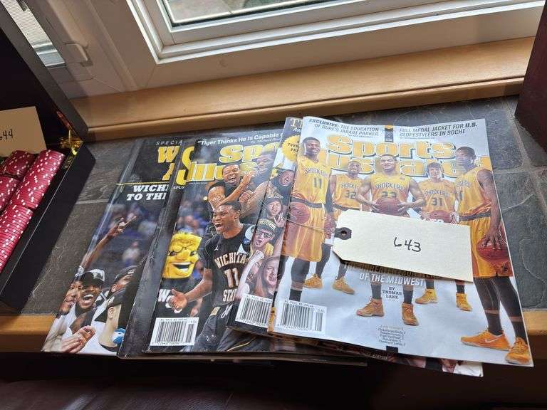 Sports Illustrated and Wichita Eagle Magazines - Lot of 7 image