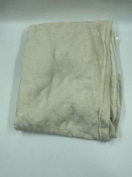 Beige Plush Blanket image