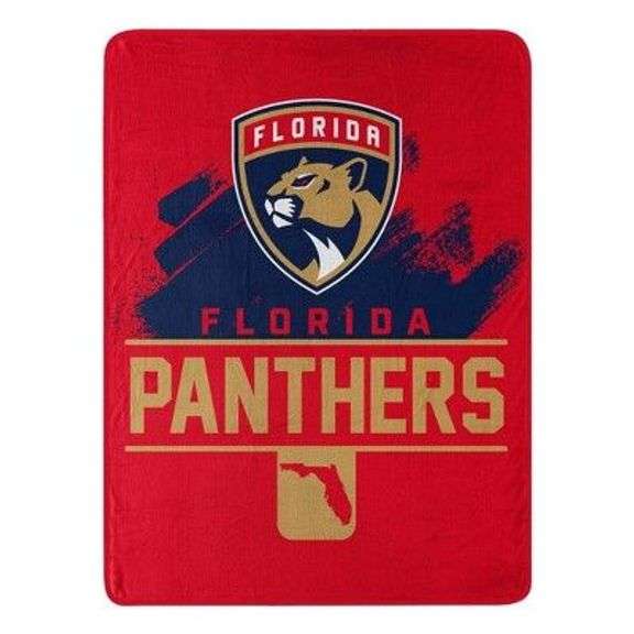 Florida Panthers NHL Throw Blanket image