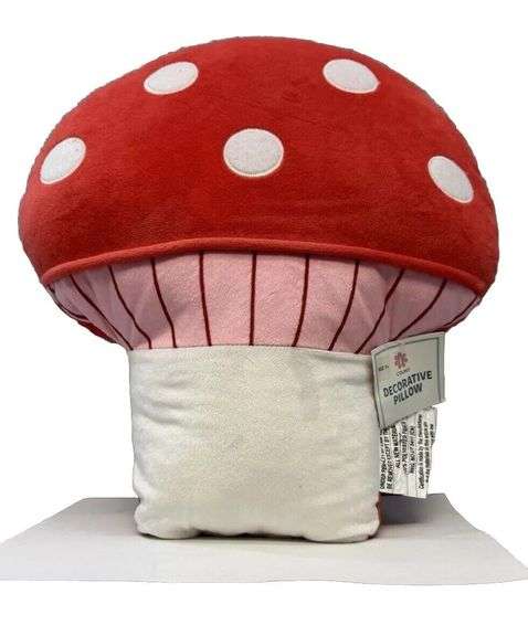 Mushroom Shaped Decorative Pillow image