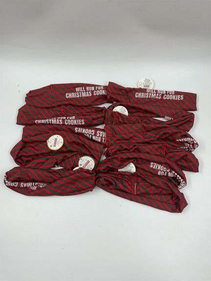 Lot of 8 Christmas Cookie Headbands image