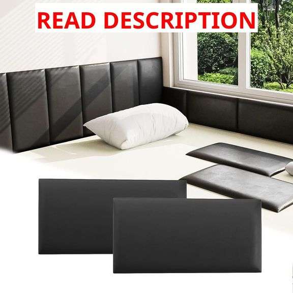 3D Anti-Collision Wall Padding, 7.8"x15.7", 4-Pack