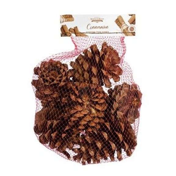 Bundle of 3 Cinnamon Scented Pine Cones image