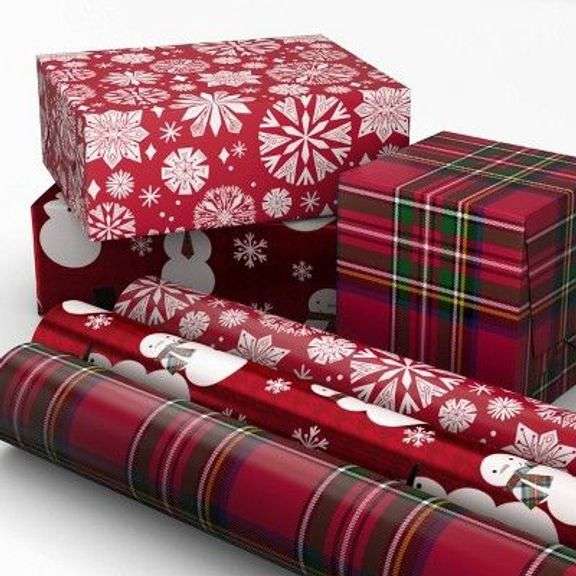 Hallmark Heavy Weight Gift Wrapping Paper - 3 Rolls image