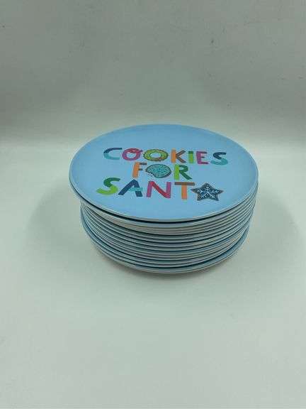 Set of Santa's Cookies Plates image