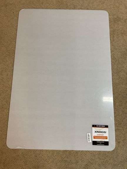 Light grey chair mat image