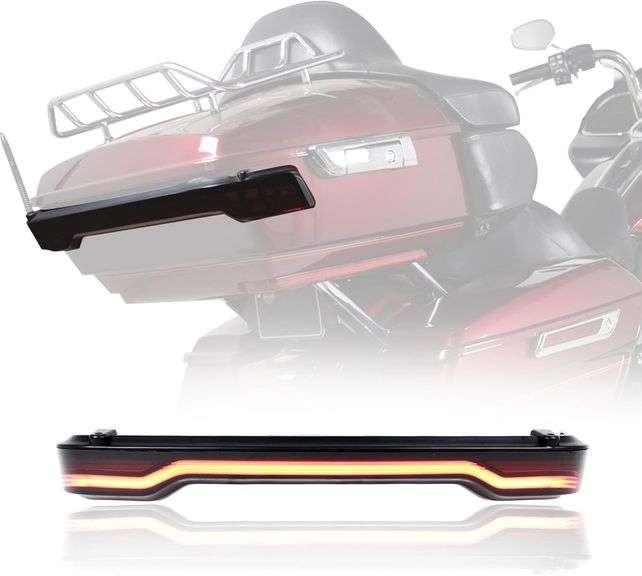 Tour Pack LED Lights for Touring,Somke Trunk Brake Turn Tail Signals Light Compatible with Harley 2014-2022 Touring Road Glide Street Glide Electra Glide Replacement 67800368 image