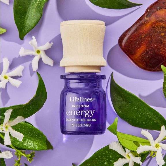 Lifelines In Bloom Energy Essential Oil Blend with Precision Pump image