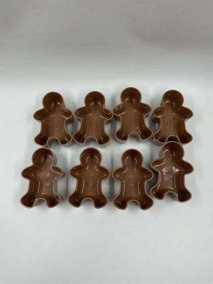 Brown Marimekko Karkumatka Plant Pot and Set of 8 Gingerbread Snack Bowls image