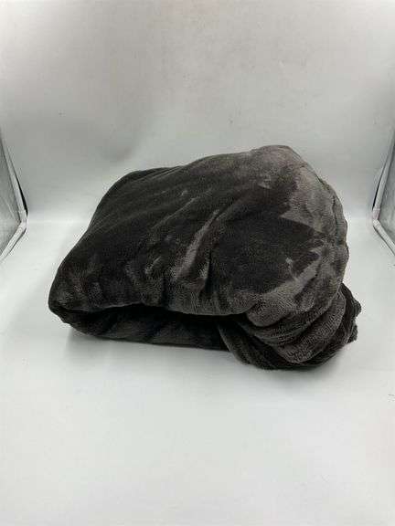 Gray Plush Blanket image