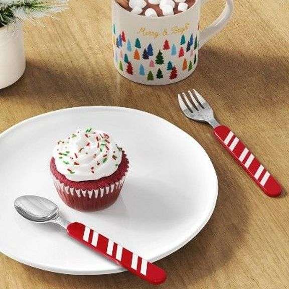 WonderShop Holiday Flatware Sets - Lot of 4