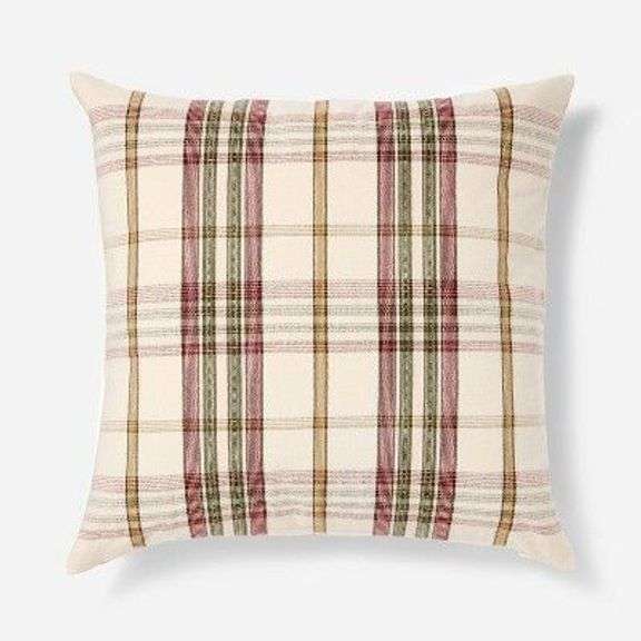 Plaid Accent Pillow image