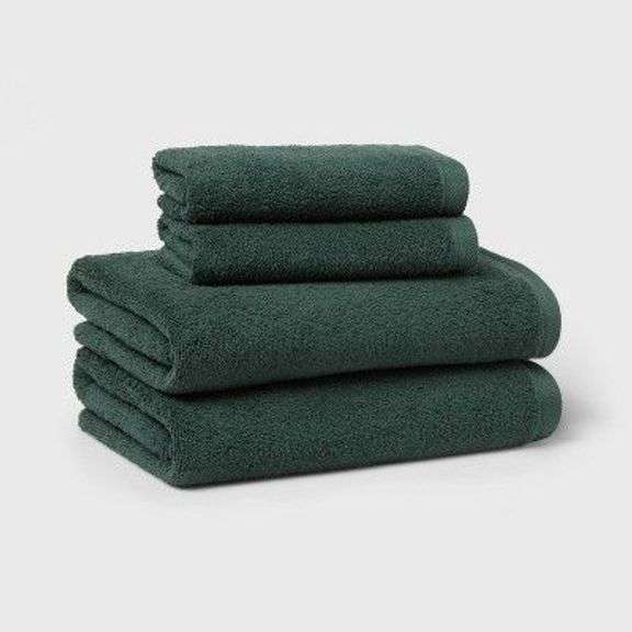 Forest Green Towel Set image