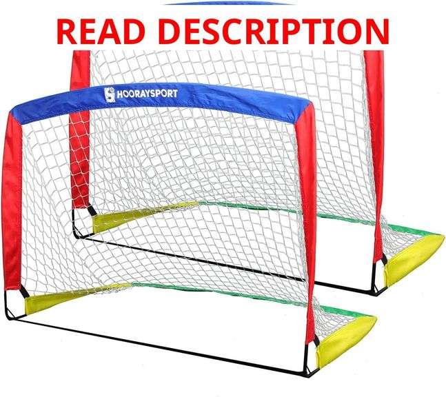 Portable Soccer Goal, Indoor/Outdoor Soccer Net