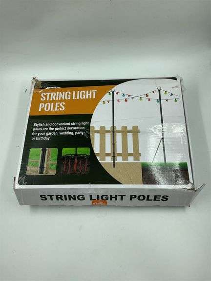 String light poles image