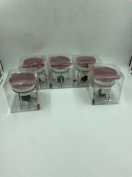 Set of Five Fondue Sets image