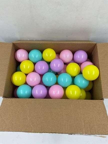 Pastel ball pit balls image