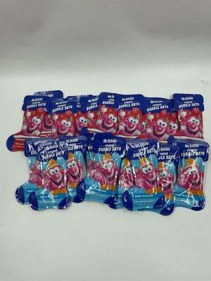 Lot of 15 Mr. Bubble Powder Bubble Bath Stockings image