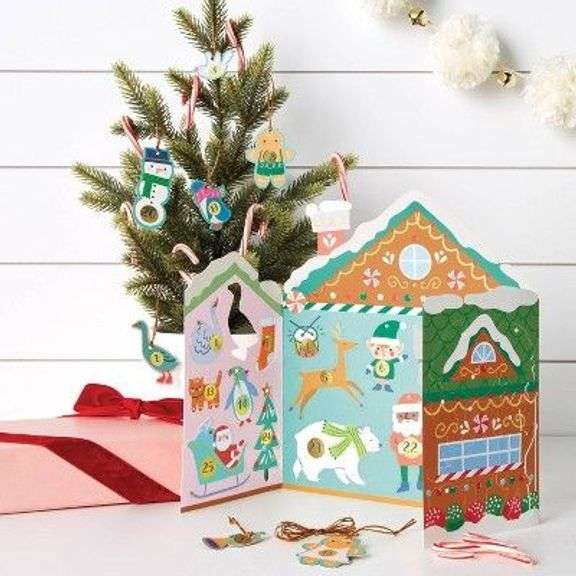 Wondershop Countdown Calendar Ornament Kit image