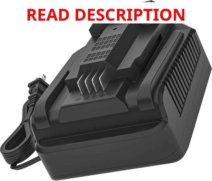 Rapid! DMMNS Upgraded 56V Rapid Charger Replacement for EGO Battery Charger CH2100 CH3200 CH5500,Compatible with EGO 56 Volt Battery BA2800 BA1400 BA5635 BA4200 image