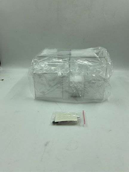 Clear plastic organizer image