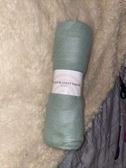 Sage Woven Blanket Throw - 50" x 60" image