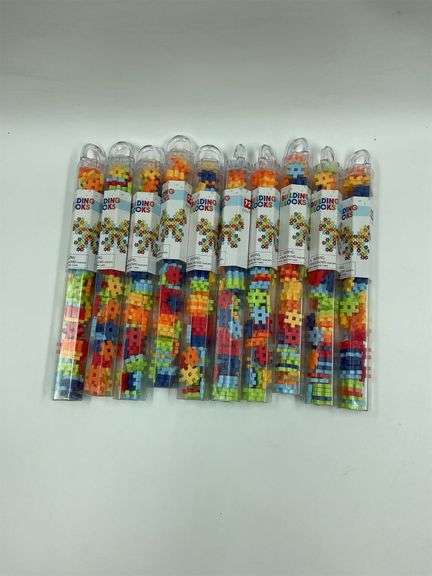 Lot of 10 'Building Looks' Interlocking Construction Blocks image