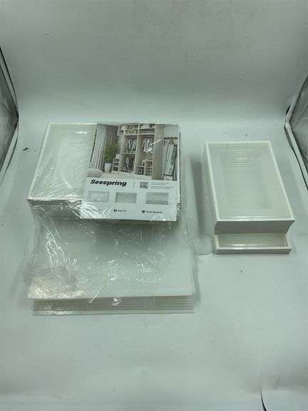 Clear shoe boxes image